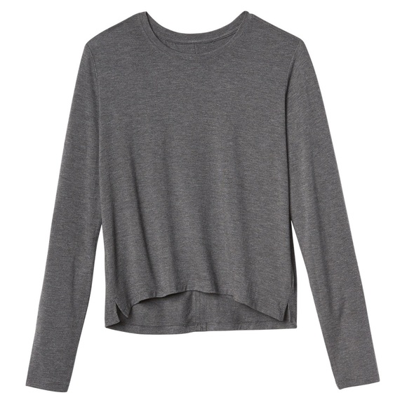 ATHLETA THREADLIGHT LONG SLEEVE RELAXED SIDE SLIT long sleeve, Small - Picture 3 of 8